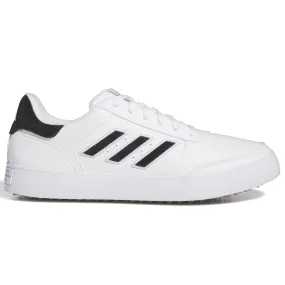 adidas Retrocross 24 Spikeless Golf Shoes - White/Core Black/Gum4