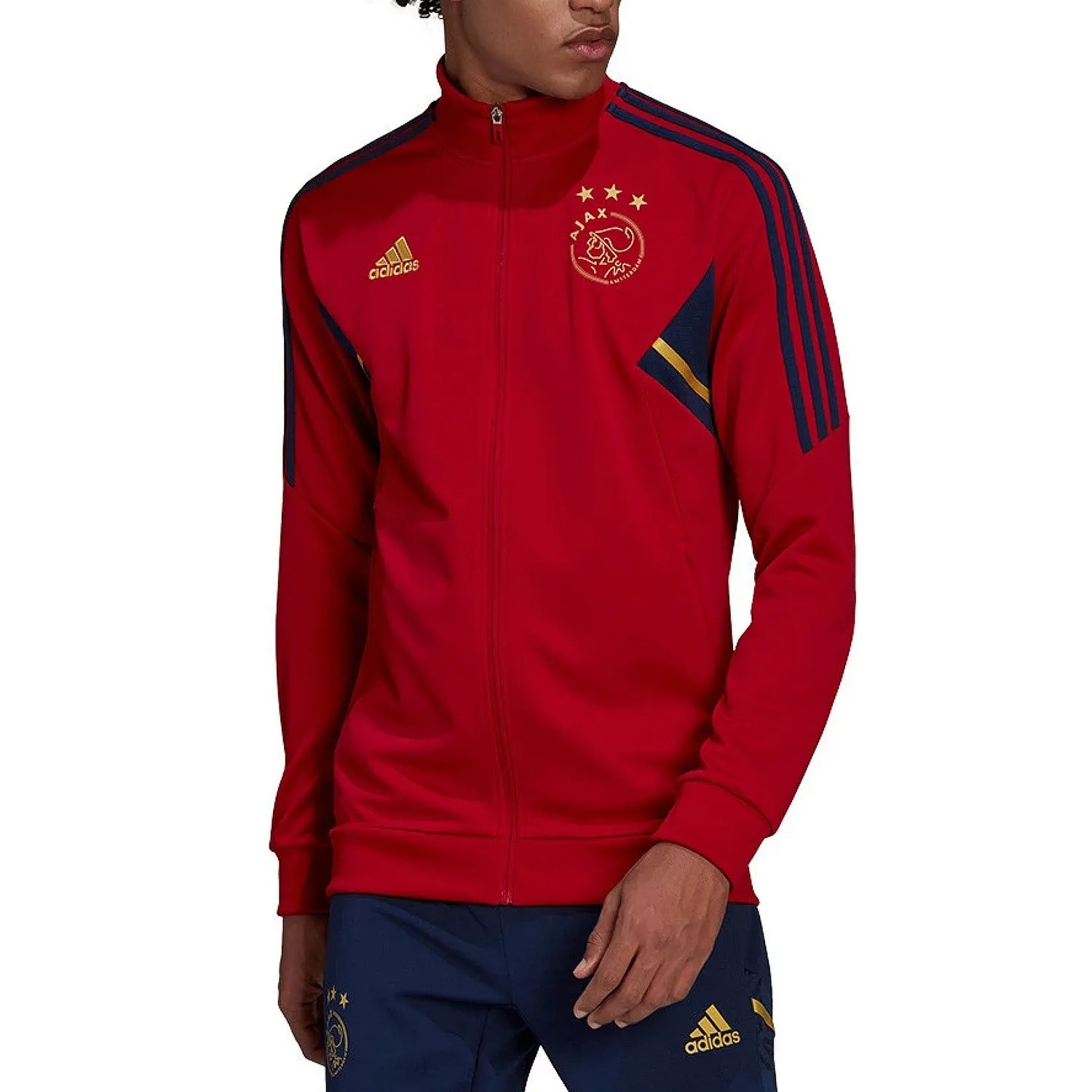 Ajax Amsterdam training presentation Soccer tracksuit 2022/23 - Adidas