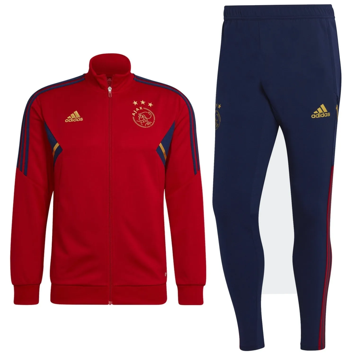 Ajax Amsterdam training presentation Soccer tracksuit 2022/23 - Adidas