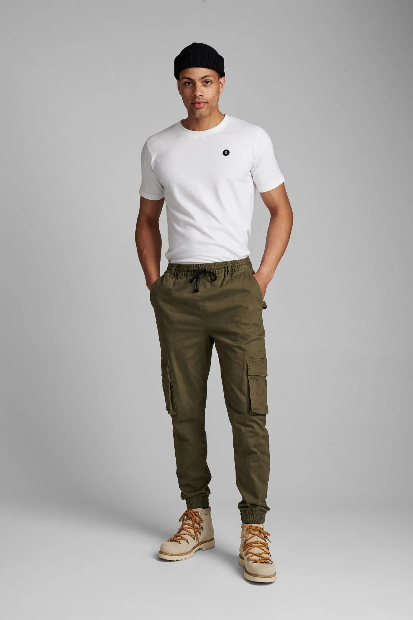 AKBOLT ELASTIC PANTS - Cypress