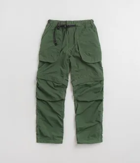 and wander Ny Taffeta Hiker 2Way Pants - Dark Green