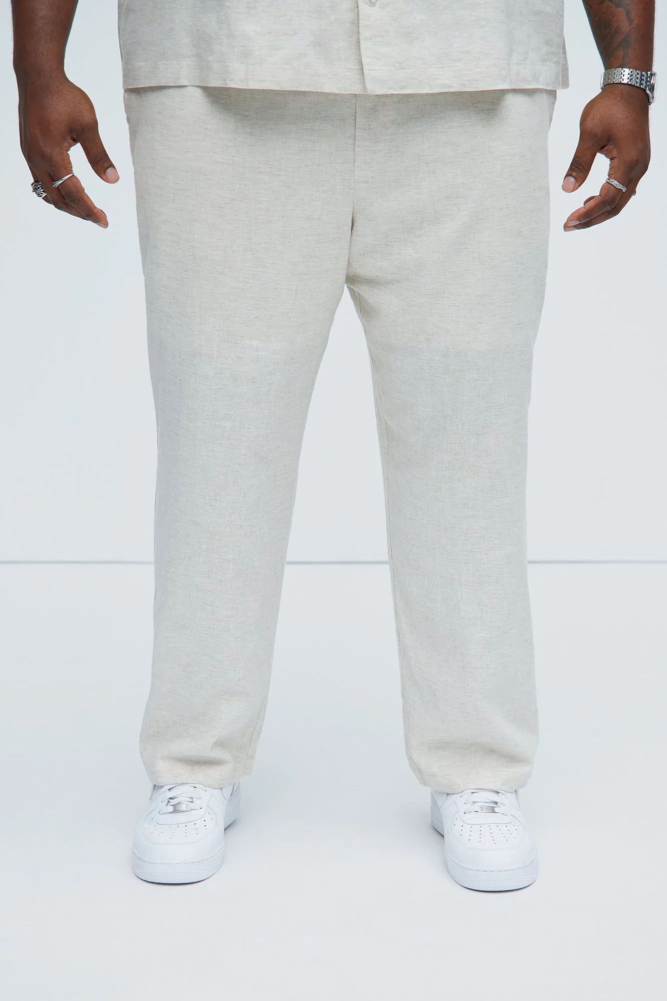 Bahamas Linen Pants - Oatmeal