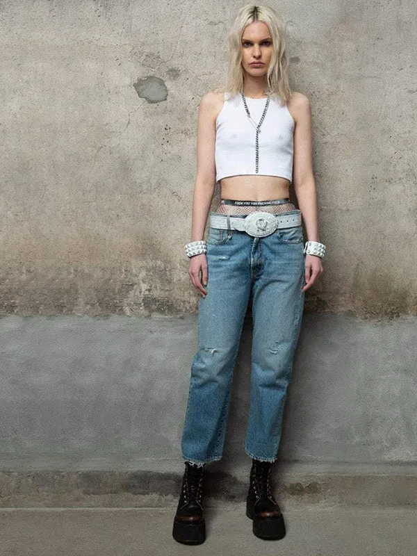 Boyfriend Jean in Holly