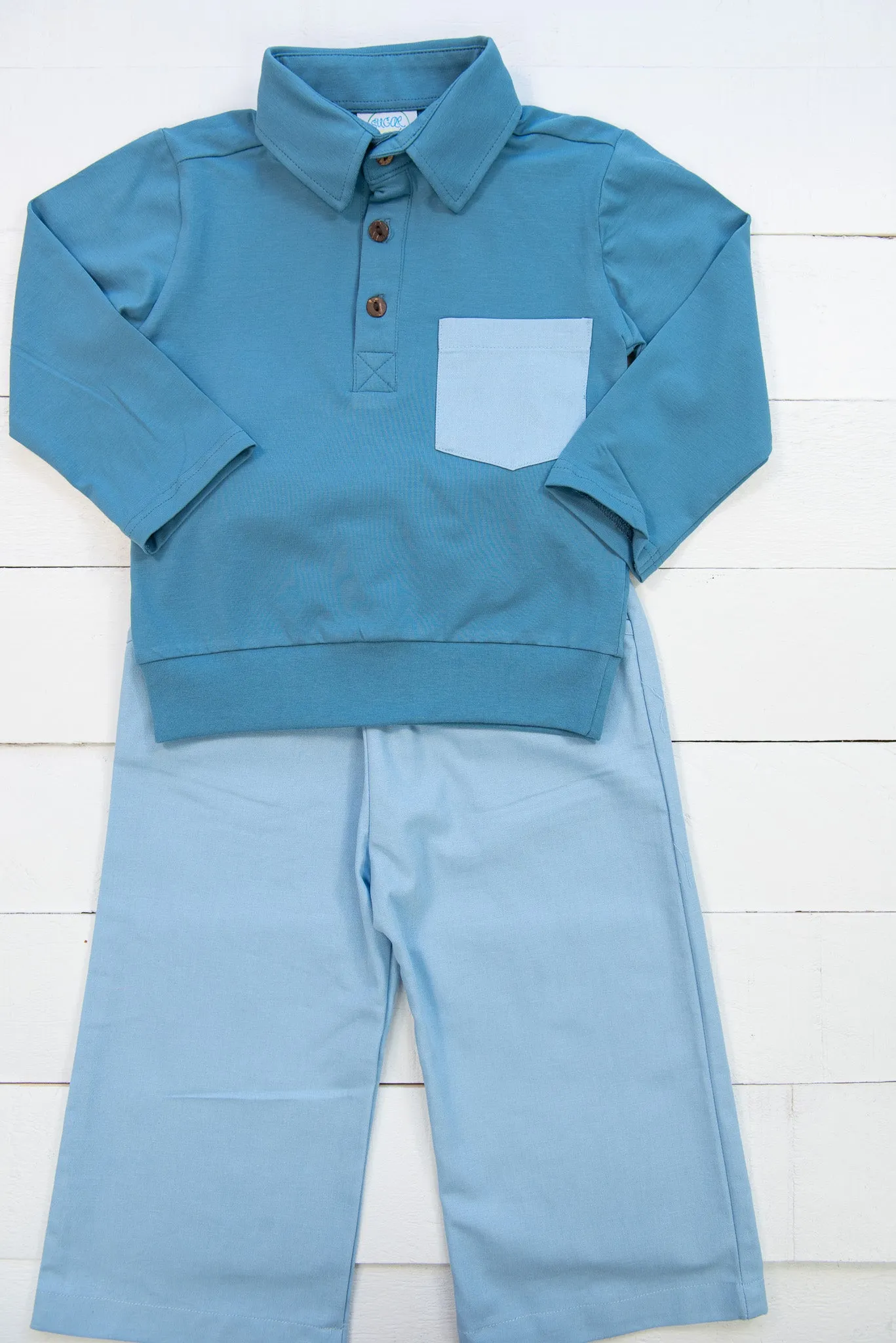 Boys Carolina Pants Set