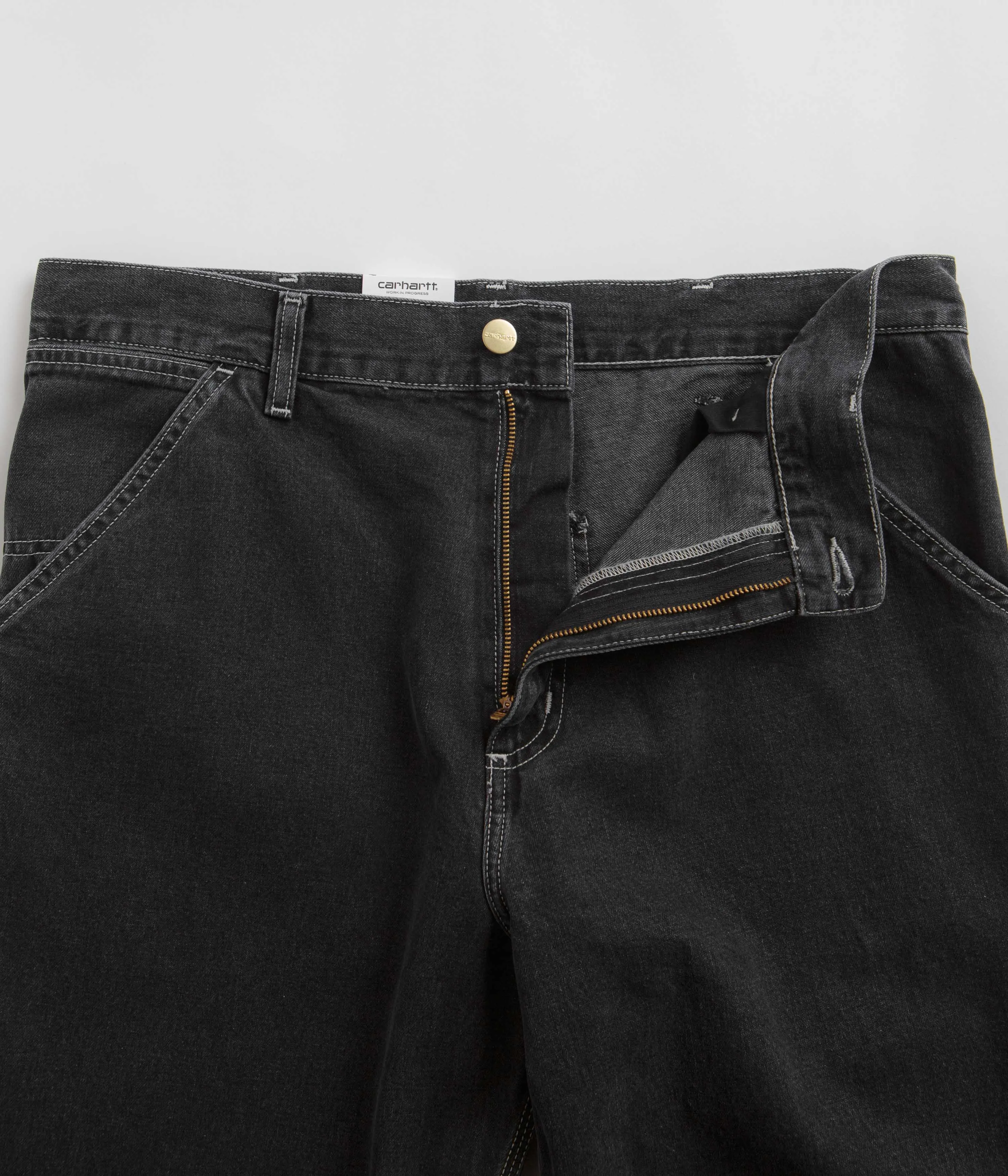 Carhartt Simple Pants - Heavy Stone Washed Black