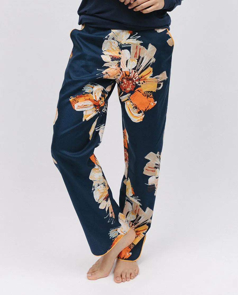 Cosmo Floral Print Pyjama Bottoms