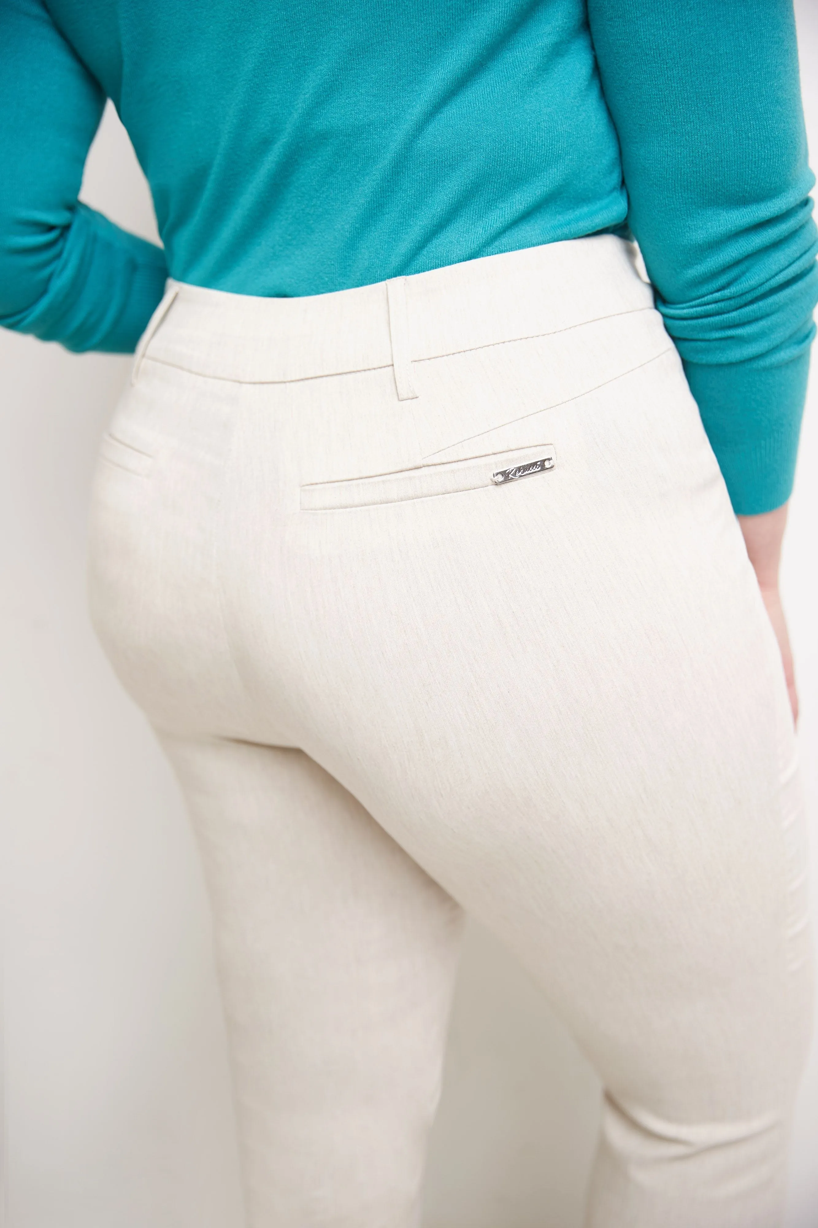 Curvy Pull-on Barely Bootcut Classic Pants