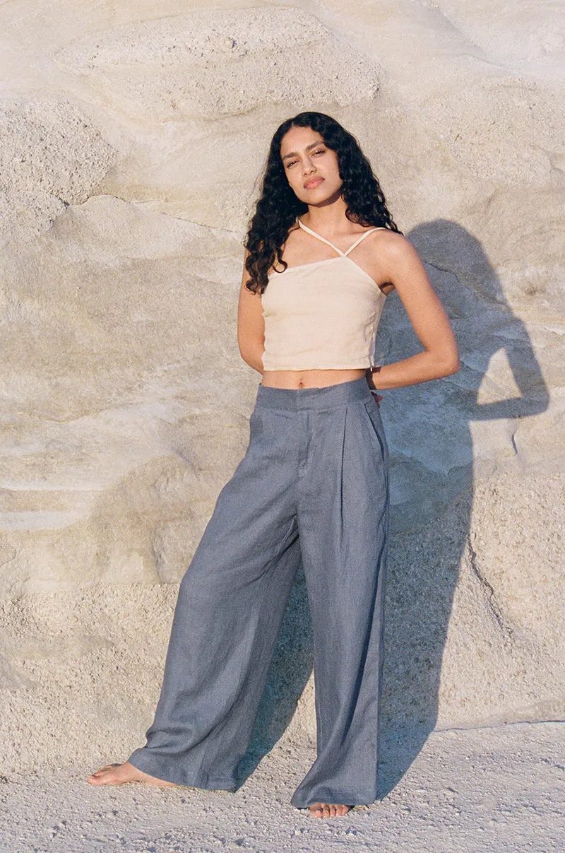 HERA Pants - twilight linen