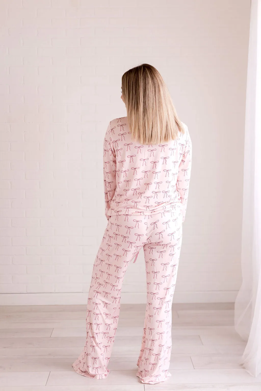 In My Jammers Bow Women’s L/S 2pc PJ Set