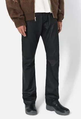 Leather Caribou Bootcut / Black Plonge