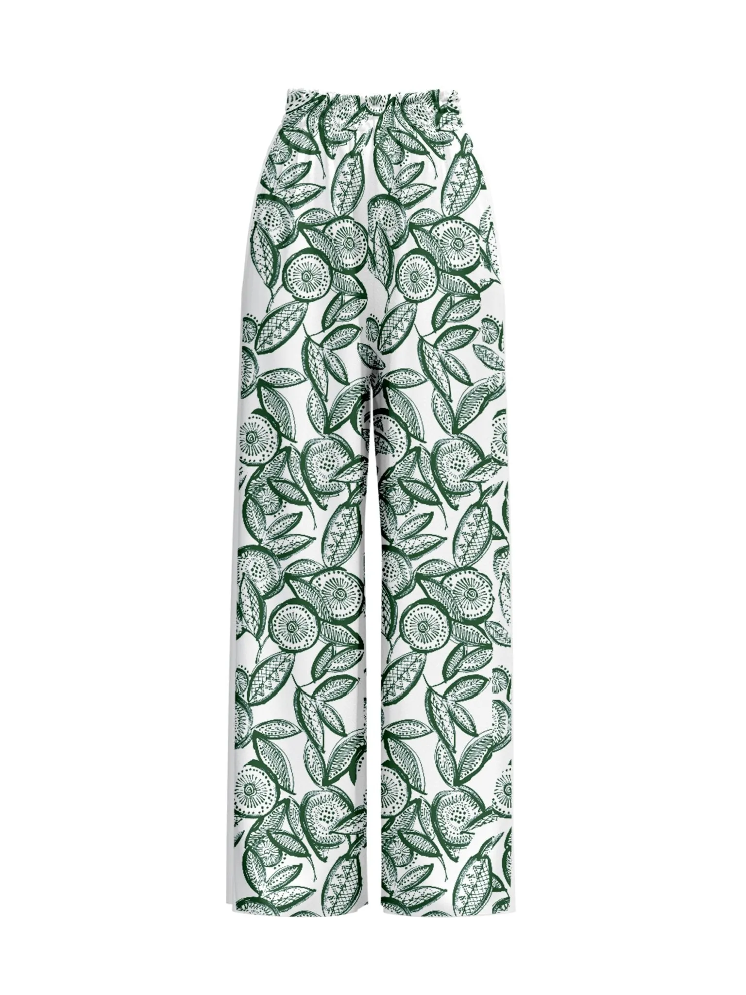 Leer Pants - Flora Green