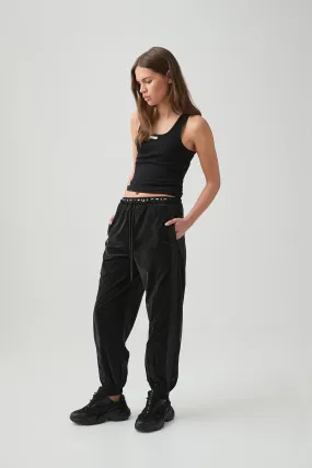 Logo Waistband Spray Pant 505