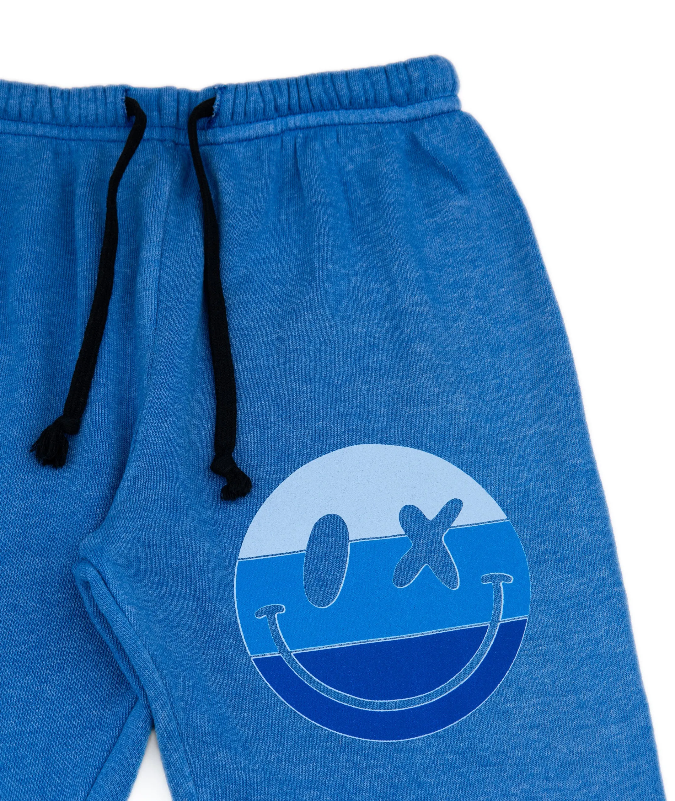 Love Junkie Girls Camp Sweatpants Blue