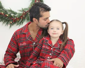 Mens Matching Tartan Pyjamas