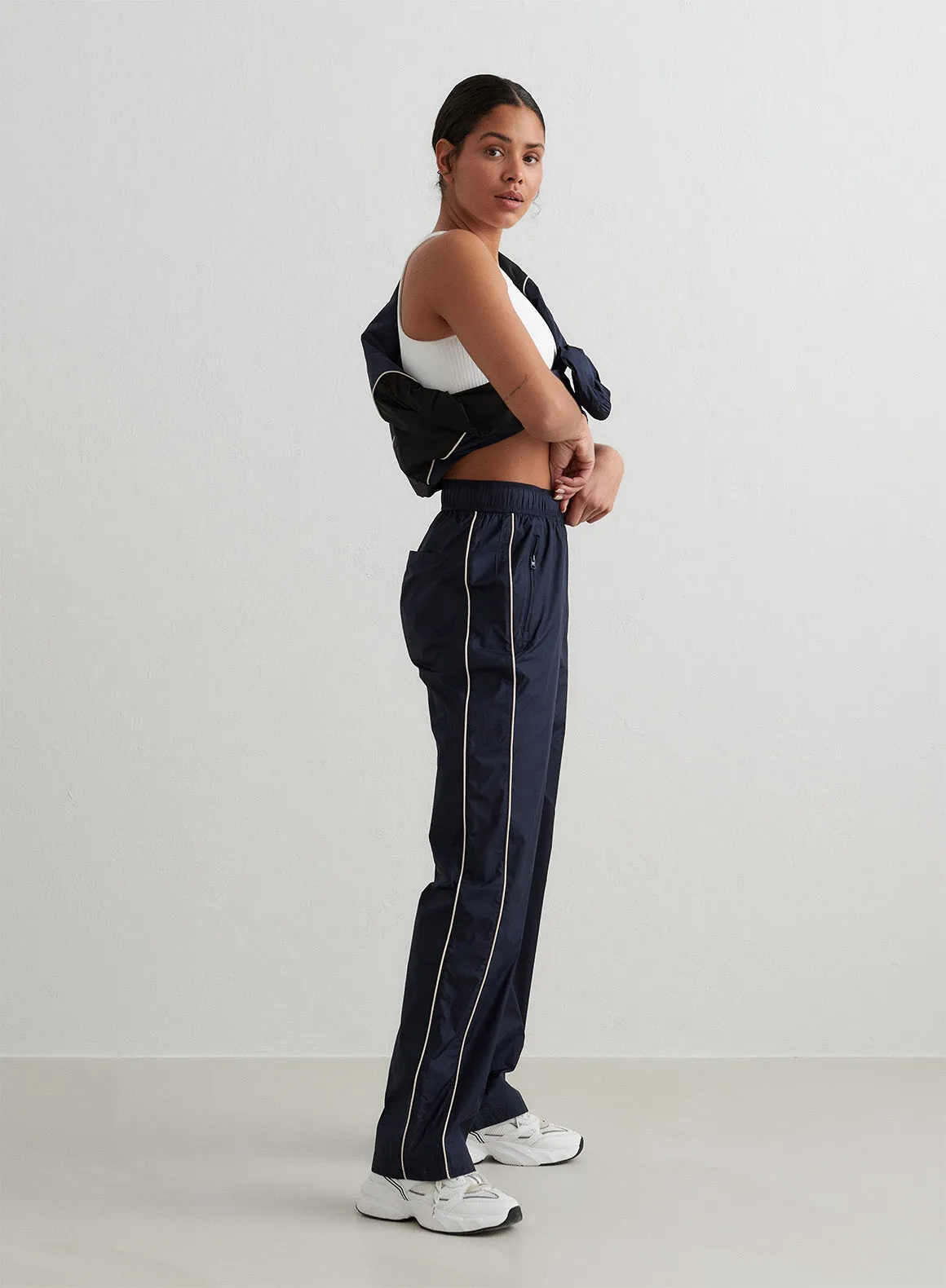 Navy Balance Windstopper Tracksuit Pants