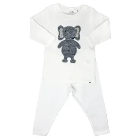 oh baby! Two Piece Set - Ragdoll Elephant - Cream