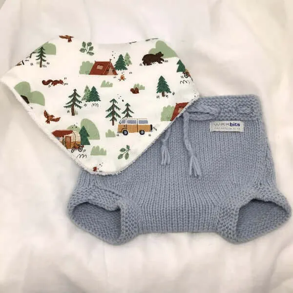 Over Nappy Pants & Dribble Bib Set