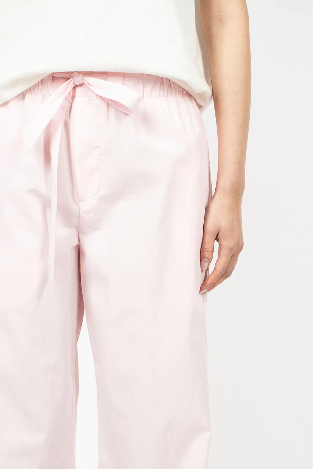 Poplin Pyjama Pants Soft Pink