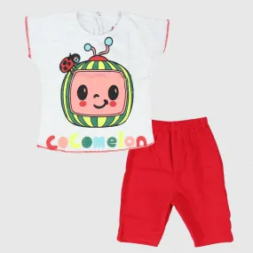 "Cocomelon" Short-Sleeved Pajama