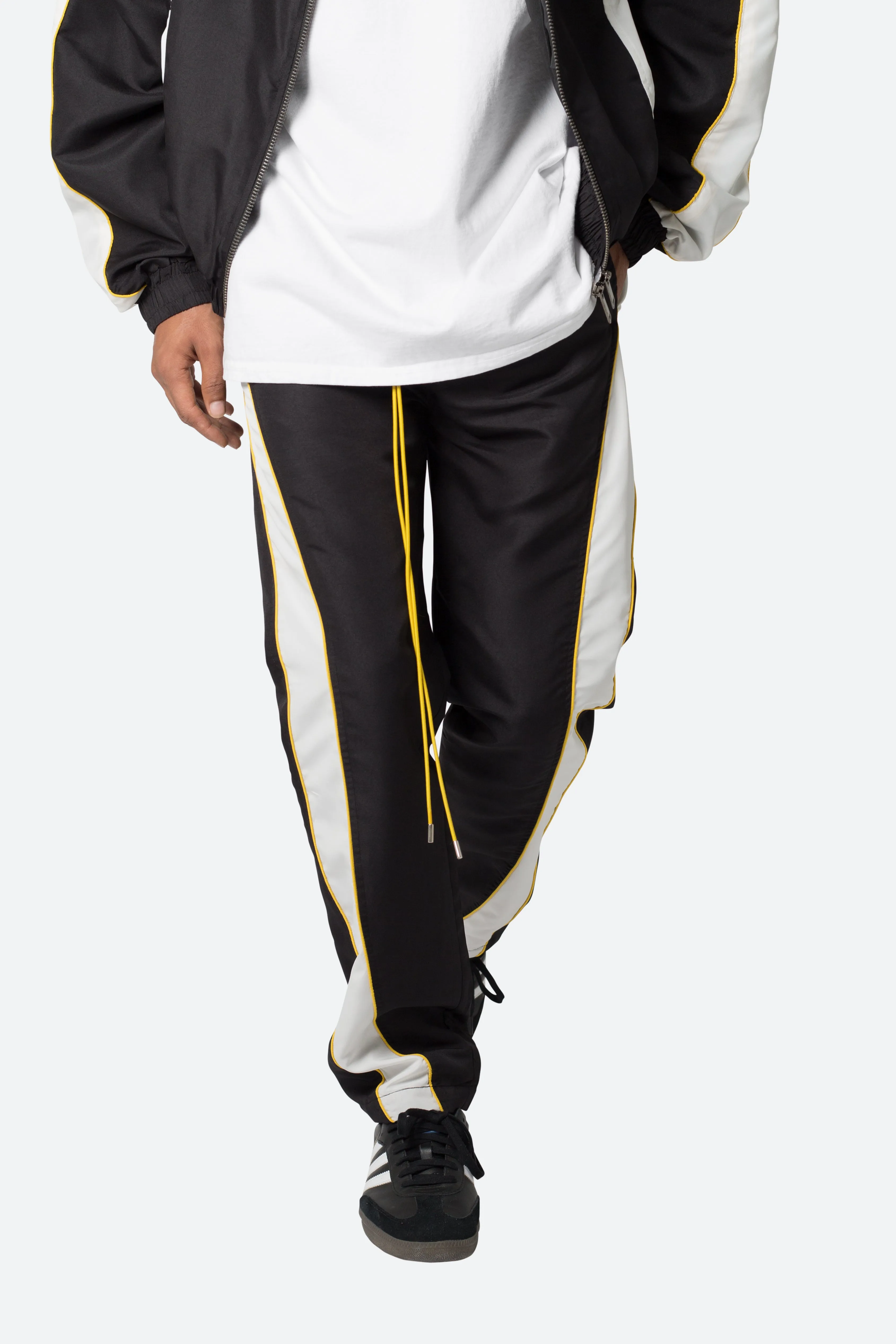 Race Track Pants - Black/White