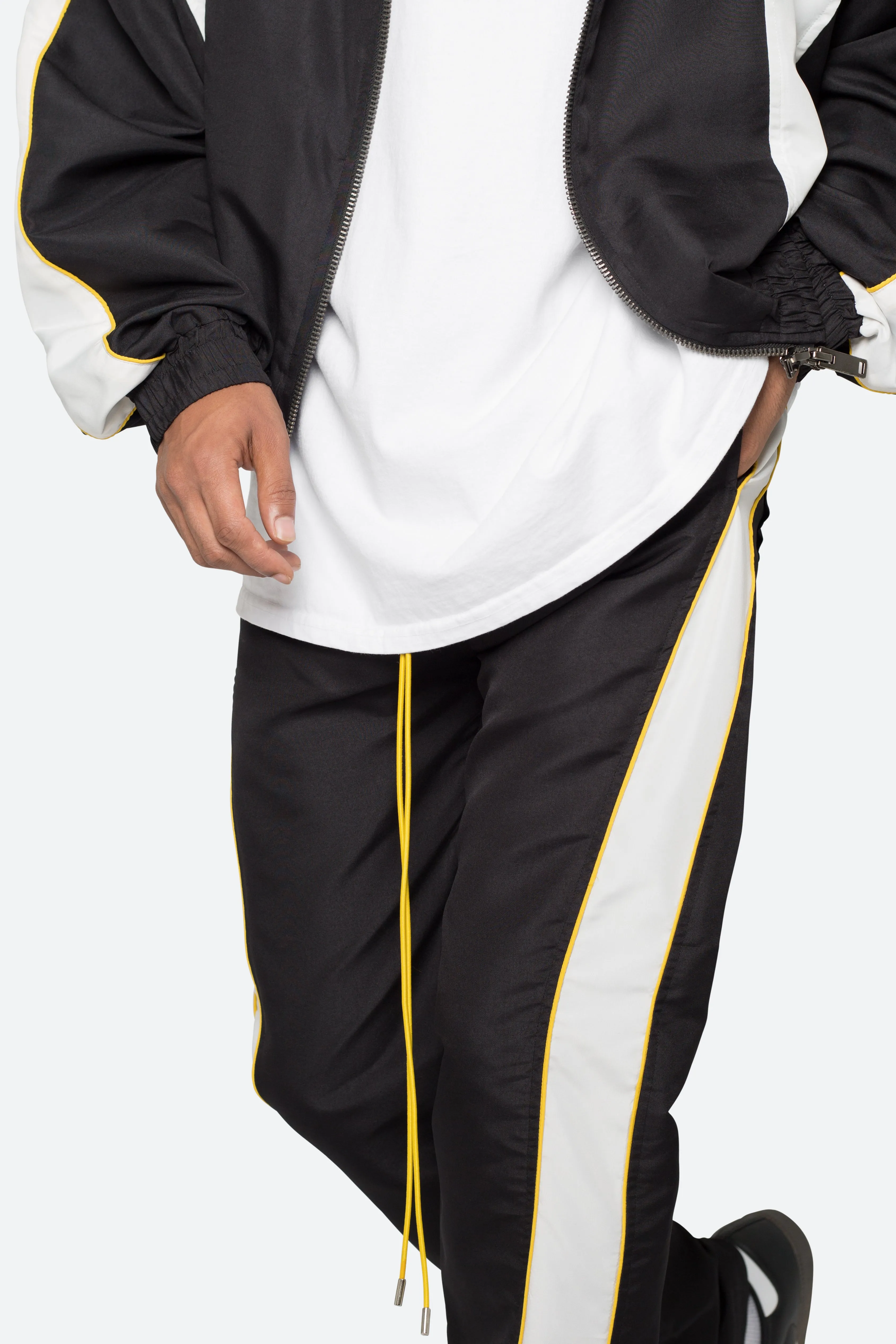 Race Track Pants - Black/White