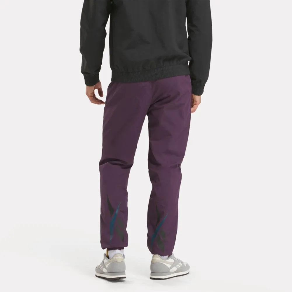 Reebok Apparel Men Classics Vector Track Pants MIDNIGHT PLUM