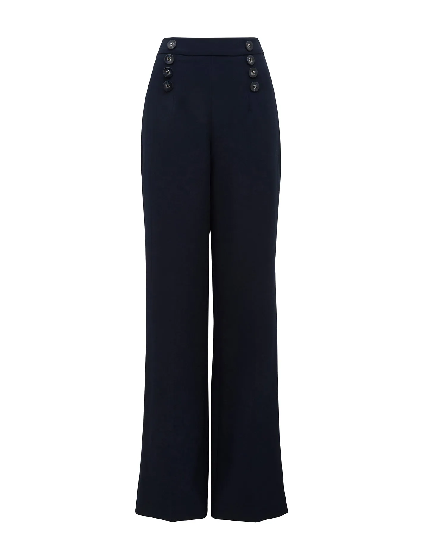 Sara Button Wide Leg Pants