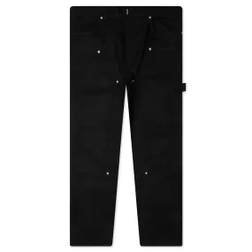 Studded Carpenter Pants - Black