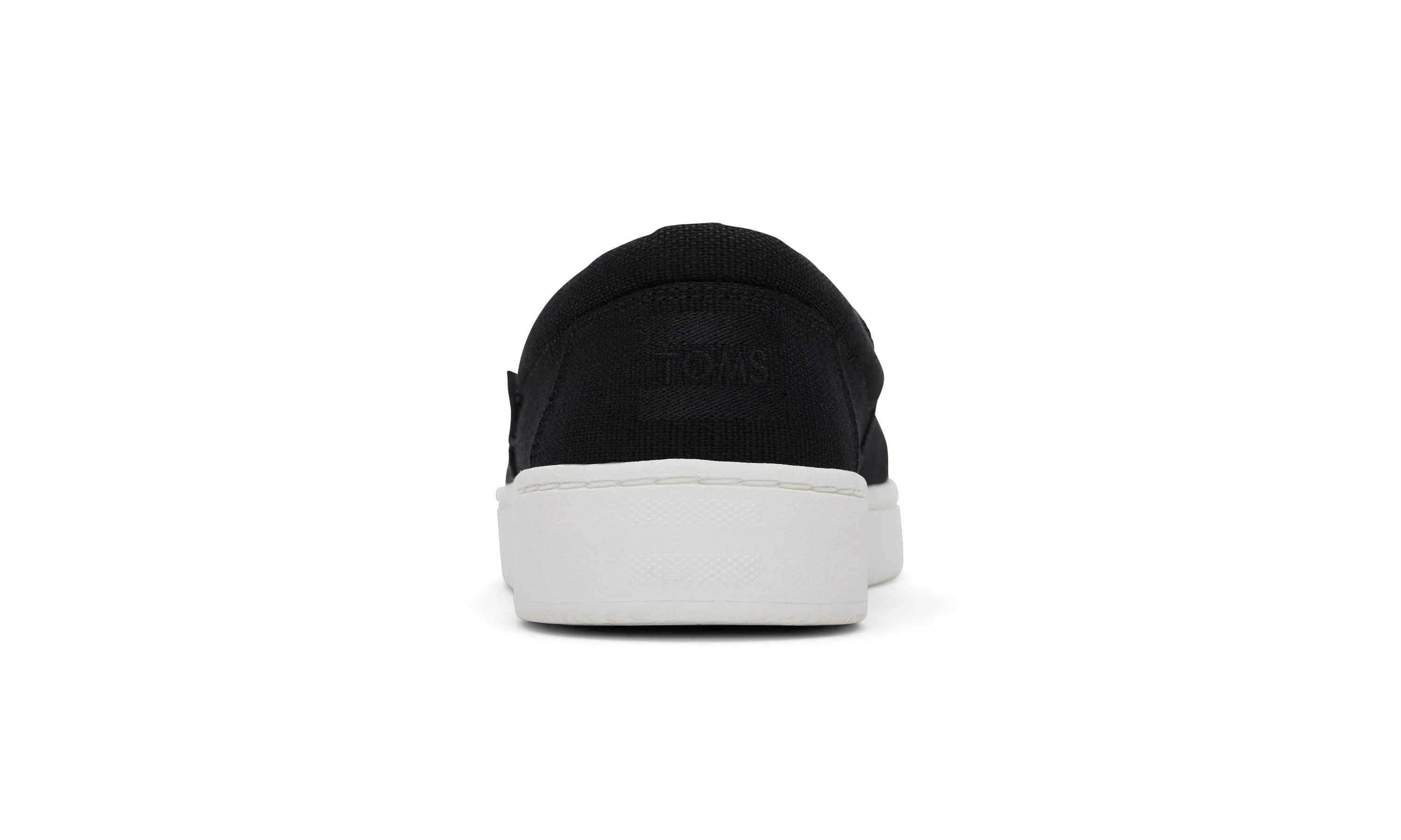 TRVL Lite Alpargata Slip On - Black Canvas