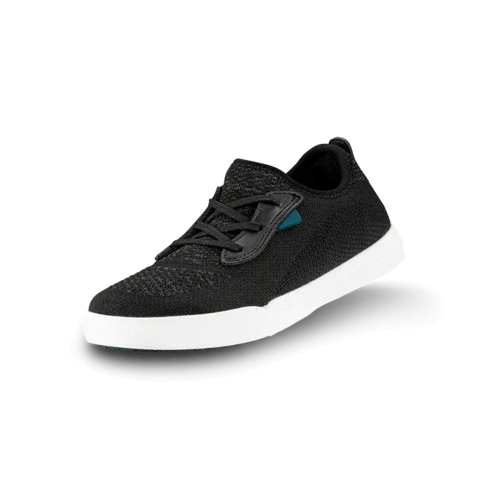 Vessi Asphalt Black Children's Weekend Sneaker