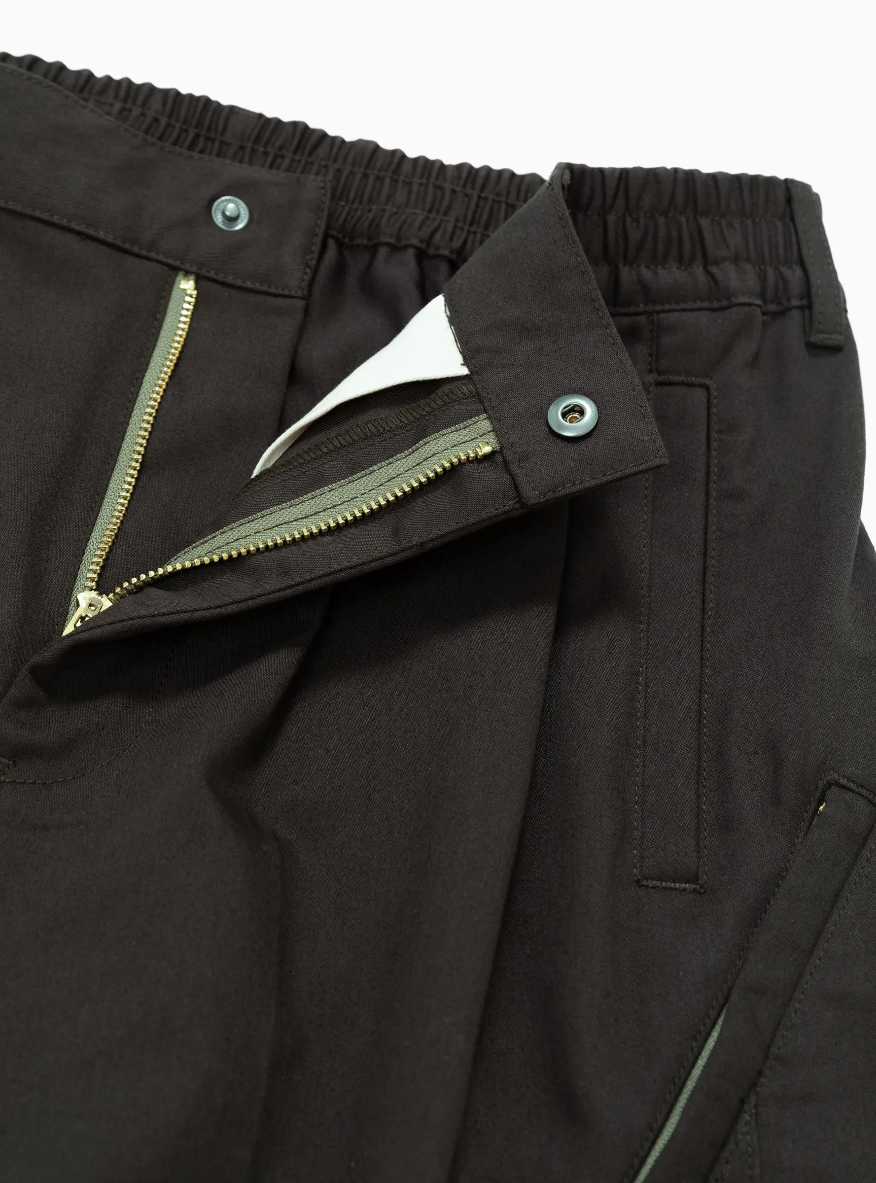 Wide Trek Pants Charcoal