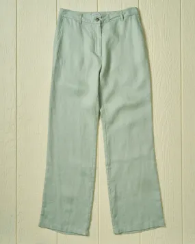 Women's Relaxed Linen Pant in Seaspray